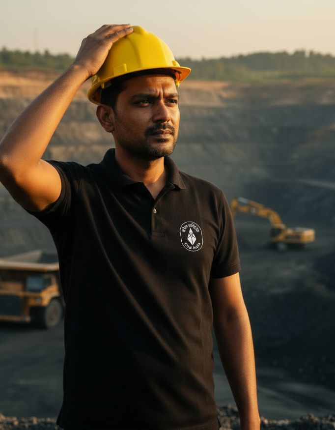 Coal India CIL Men's Polo T-Shirt