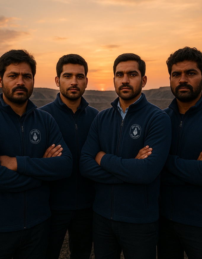 Coal India Premium Fleece Winter Jacket