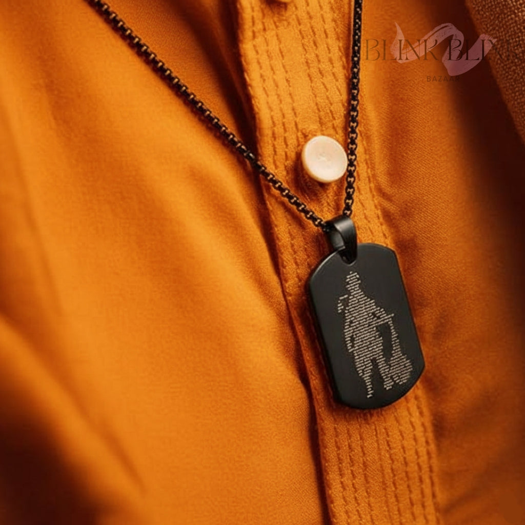 Premium Hanuman Chalisa Pendant - Sacred Shakti Collection