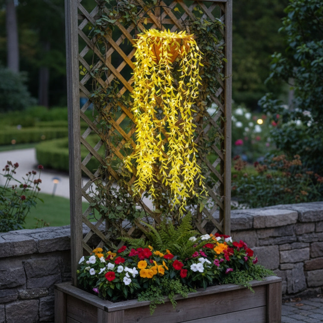 Premium Leaf Curtain LED String Light - Diwali Collection