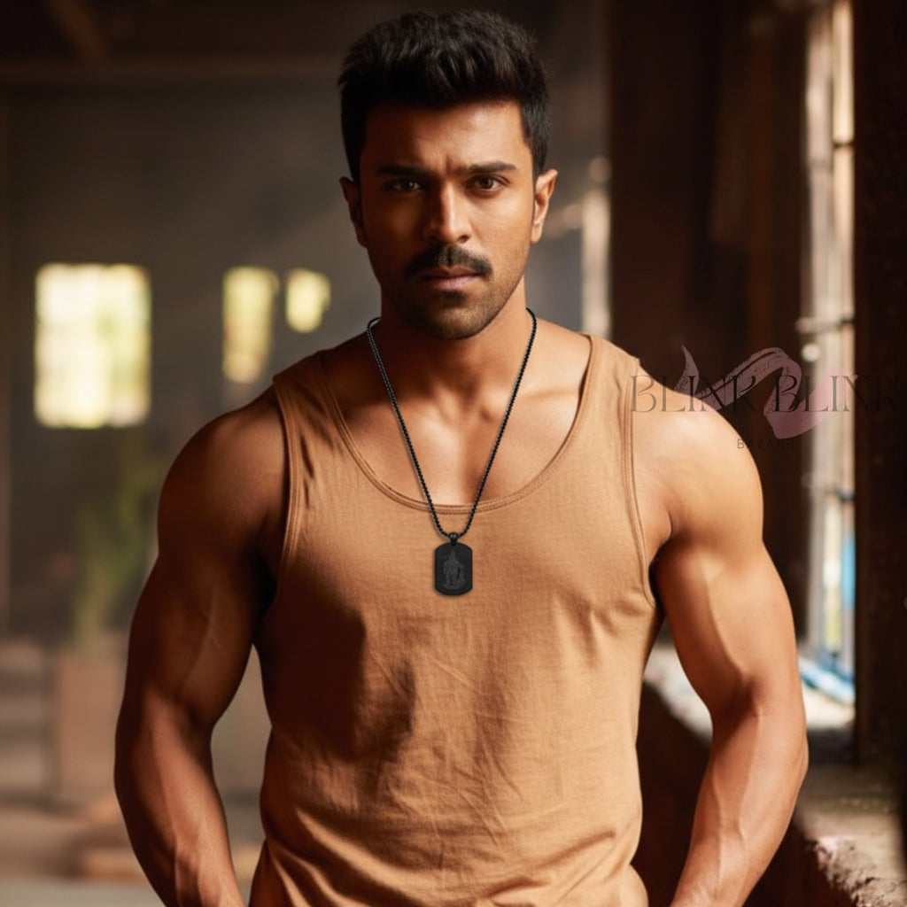 Premium Hanuman Chalisa Pendant - Sacred Shakti Collection