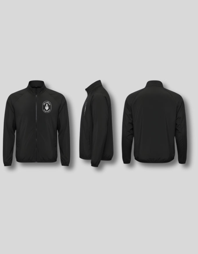 Coal India Premium Black Wind Cheater Jacket