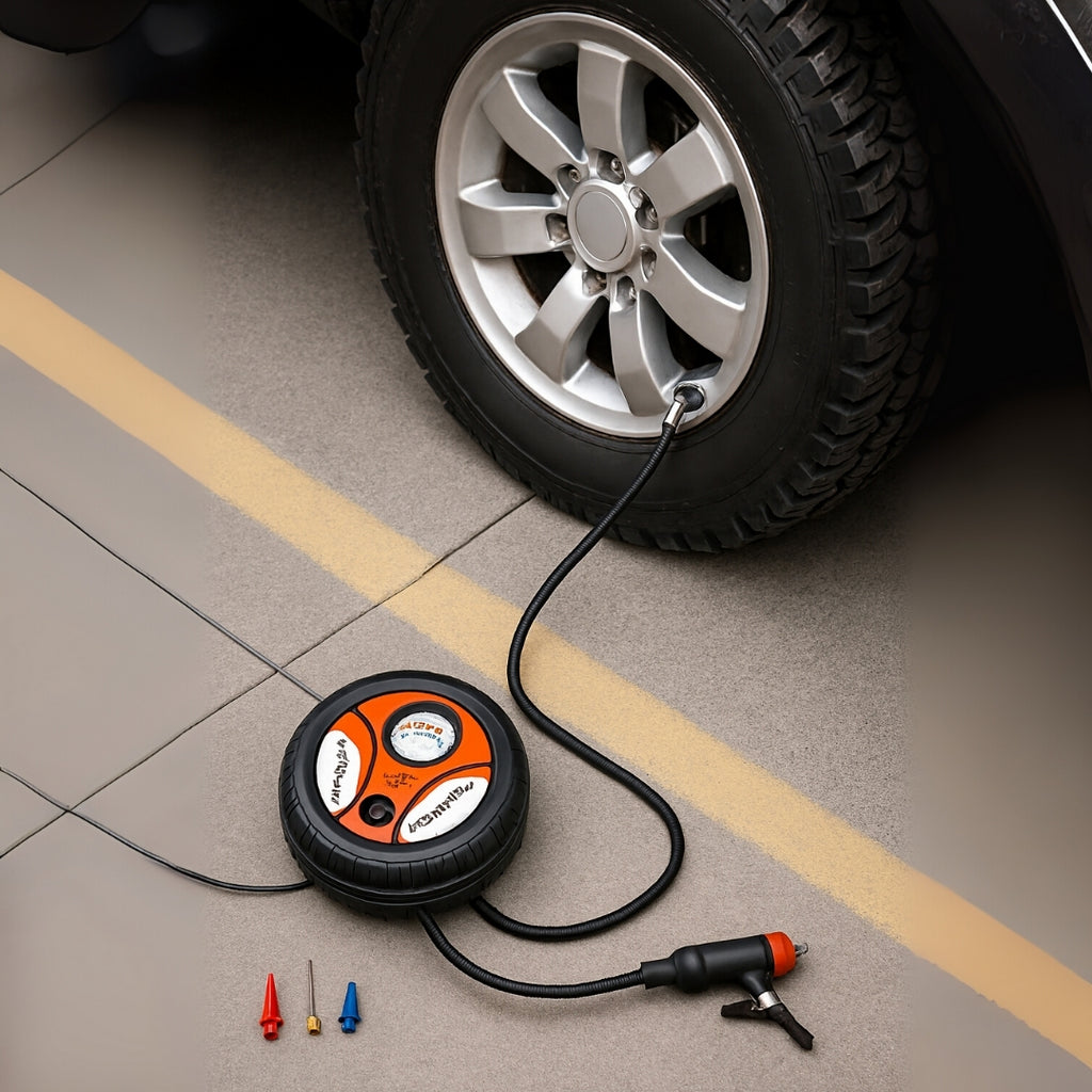 ReFill Car Tyre Inflator Air Pump