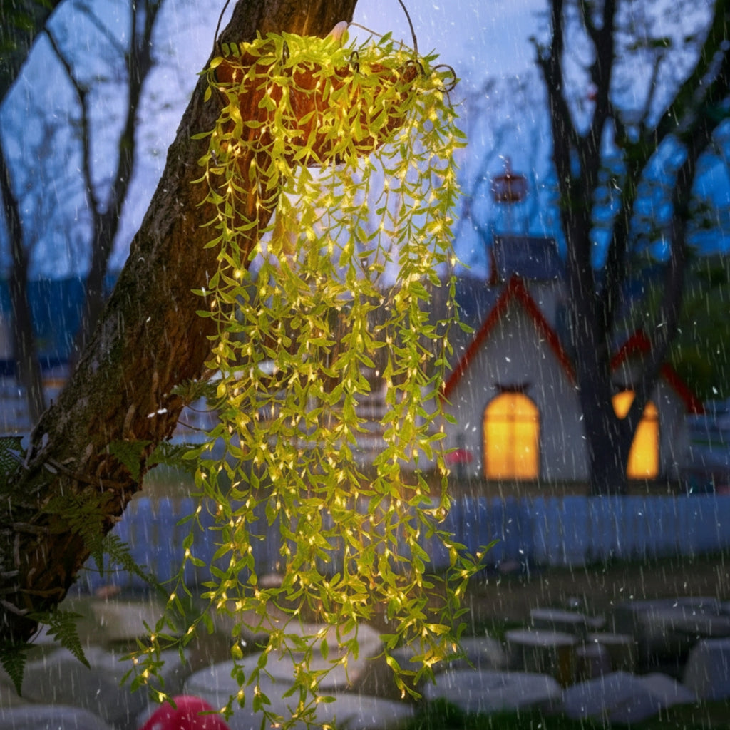 Premium Leaf Curtain LED String Light - Diwali Collection