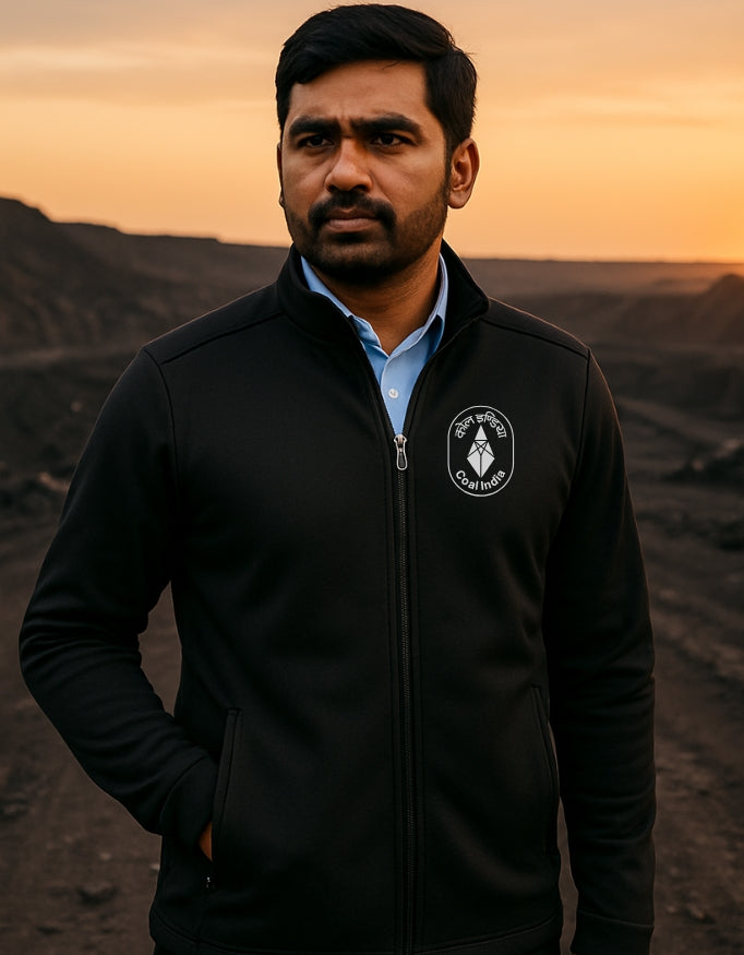 Coal India Premium AWG Black Jacket