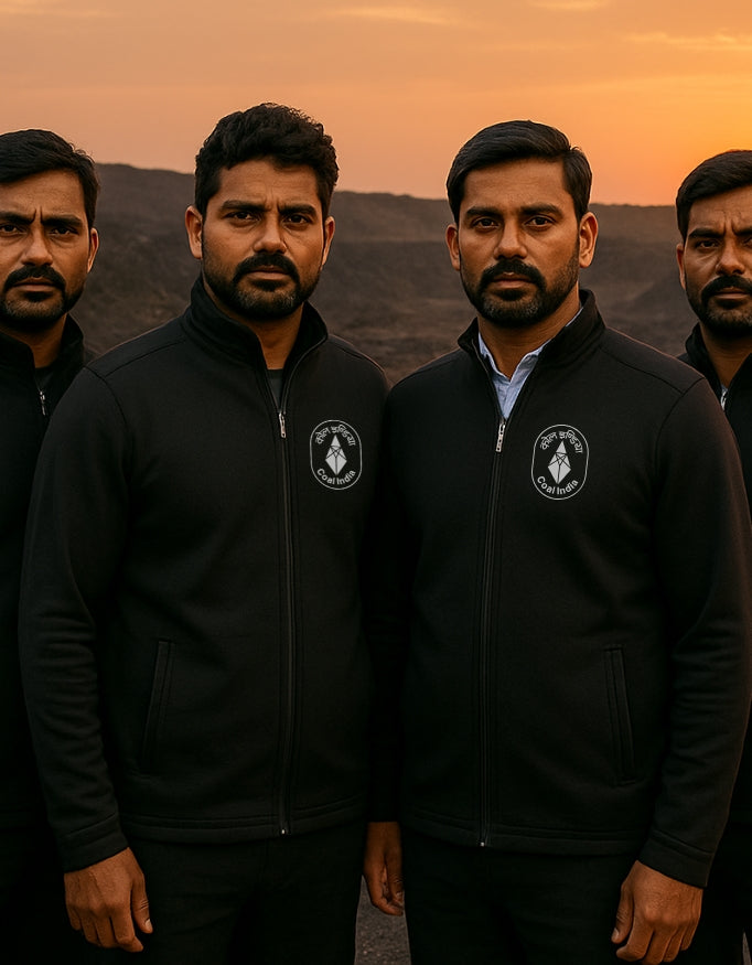 Coal India Premium AWG Black Jacket