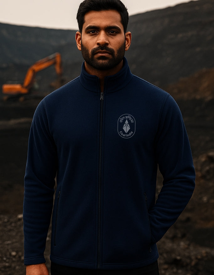Coal India Premium Fleece Winter Jacket