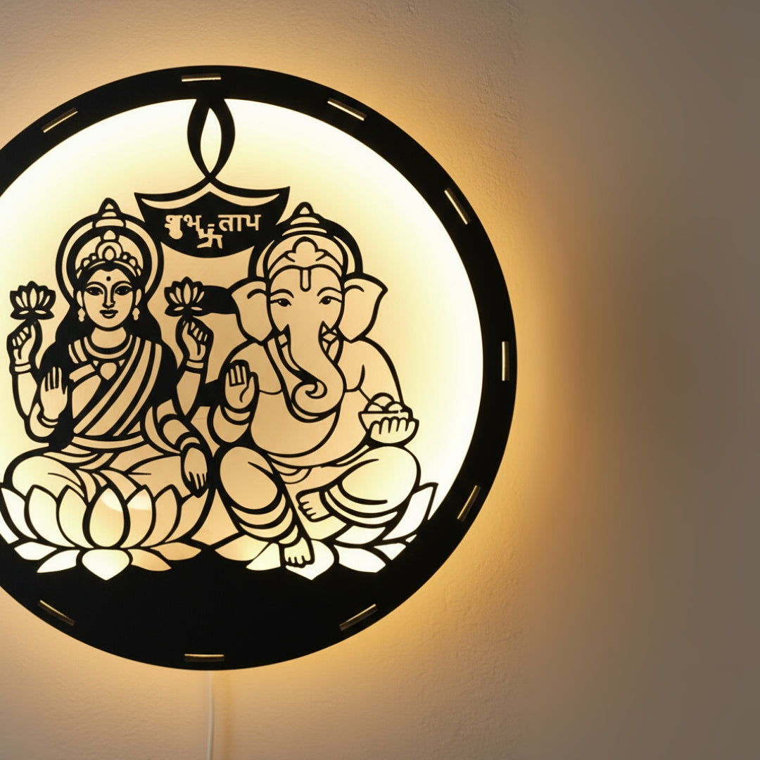 Bhagwan LED Wall Lights Home Decor - Diwali Collection
