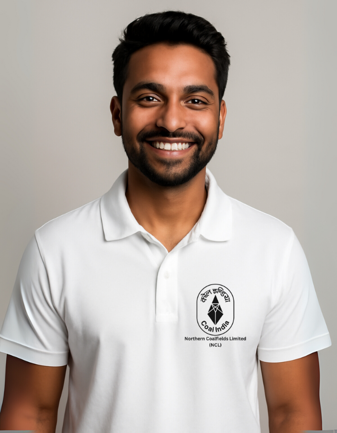 Coal India NCL Men's Polo Light T-Shirt